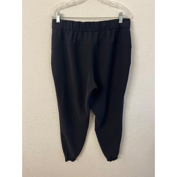 Lululemon black drawstring joggers women size 10 - Picture 3 of 7